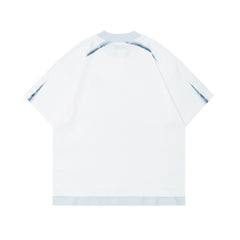 Ellie Seattle Shirt Vintage Training Suit Half Zip T-Shirt Short Sleeve