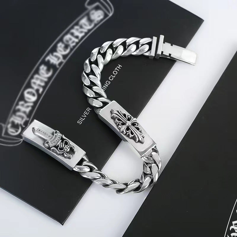 Chrome Heart Bracelet Hip Hop Jewelry for Men and Women