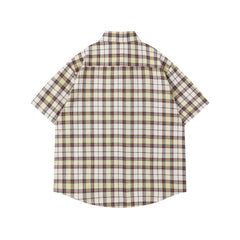 Ellie Seattle Shirt Summer Vintage Cartoon College Style Short Sleeve Shirt