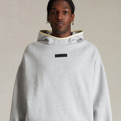 Fog Essentials Hoodie Stretch-hemmed Fleece Hooded Sweater