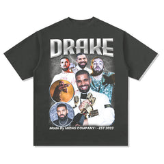 Drake T Shirts Hip Hop Loose T Shirts