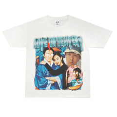 Film Star T Shirt Fragrant Short Sleeve Retro American Street T-shirt for Men and Women