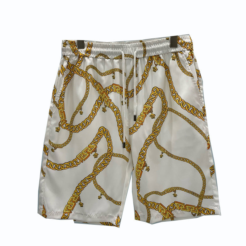 East Coast Shorts Summer Digital Print Men's Beach Pants Shorts