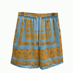 East Coast Shorts Summer Casual Digital Print Men's Shorts