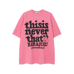 Camisas Vintage Hombre Vintage Cartoon Short Sleeve T-Shirt oversize