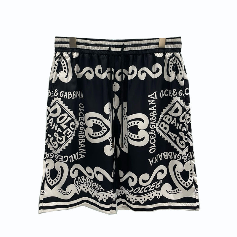 East Coast Shorts Summer Digital Print Men's Beach Pants Shorts