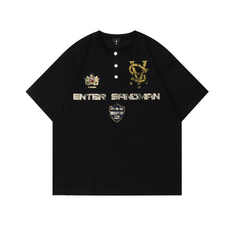 Ellie Seattle Shirt Washed Vintage Short Sleeve T-Shirt