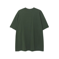 Camisas Vintage Hombre Vintage Short Sleeve T-Shirt oversize