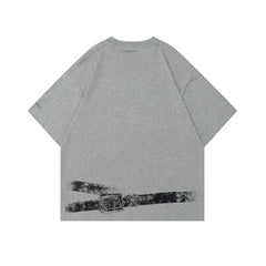 Ellie Seattle Shirt Vintage Tie-Dye Crew Neck Short Sleeve T-Shirt