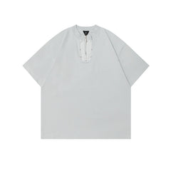 Ellie Seattle Shirt Half Zip Short Sleeve T-Shirt