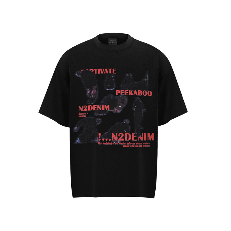 80s Casual Classics Shirts Vintage Back Print Short Sleeve T-Shirt