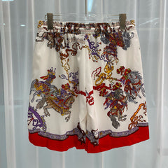 East Coast Shorts Summer Digital Print Men's Beach Pants Shorts