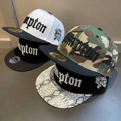 Compton Hat Hip Hop Snapback Flat Bill Cap