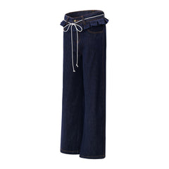 American Mens Jeans Loose Casual Wide Leg Pants