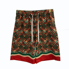 East Coast Shorts Summer Casual Youth Digital Print Men's Shorts Beach Shorts