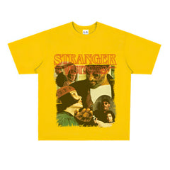 Film Star T Shirt Movie This Killer Is Not Too Cold Trendy Pure Cotton Short Sleeve Loose T-shirt Men and Women