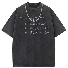 Men T Shirts Pure cotton printed short sleeves washed and old and loose