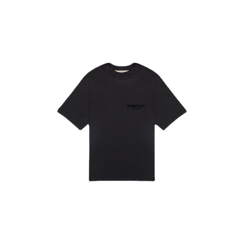 Fog Essentials T shirt Flocking Logo Loose Sweater