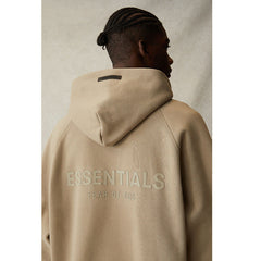 Fog Essentials Hoodie Offset Logo Fleece Hooded Sweater