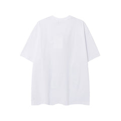 Camisas Vintage Hombre Washed Old Printed Short Sleeve T-Shirt