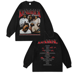 Kendrick Lamar T Shirts Old Loose Short Sleeves
