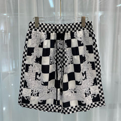 East Coast Shorts Summer Casual Digital Print Men's Shorts Beach Shorts
