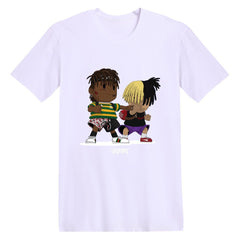 Juice WRLD T Shirt Cartoon Juice WRLD Printed Week T-shirt Cute Style