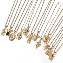 Jewelry Hip Hop Angel Pendant Necklace Angel Pieces