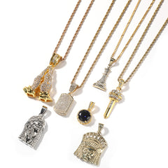 Jewelry Hip Hop Portrait Alloy Pendant Egypt Pieces