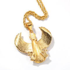 Jewelry 'Guardian Eagle 'Diamond Necklace Animal rapper