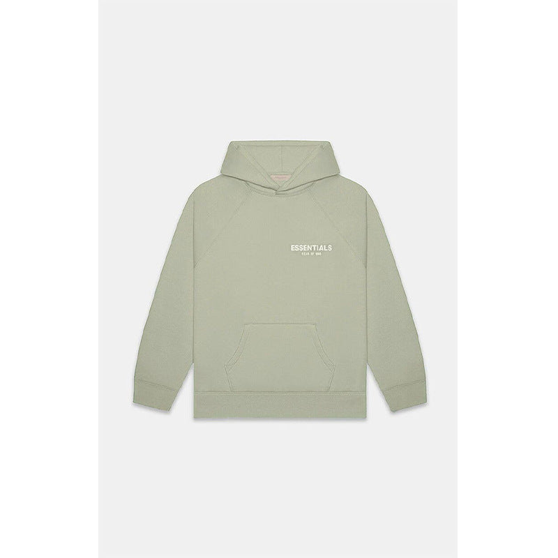 Fog Essentials Hoodie Flocking Logo Fleece Loose Hooded Sweater