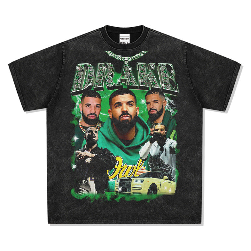 Drake T Shirts Hip Hop Loose T Shirts