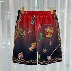 East Coast Shorts Summer Casual Print Men's Shorts Beach Shorts