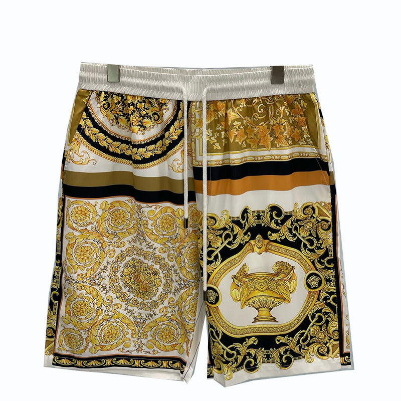 East Coast Shorts Summer Digital Print Men's Beach Pants Shorts