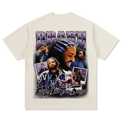 Drake T Shirts Hip Hop Loose T Shirts