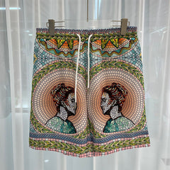 East Coast Shorts Summer Casual Digital Print Men's Shorts Beach Shorts