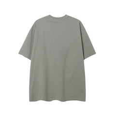 Camisas Vintage Hombre Vintage Washed Old Short Sleeve T-Shirt