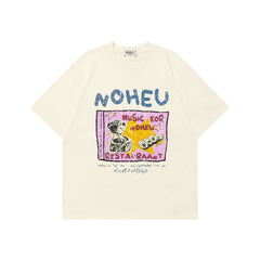 Ellie Seattle Shirt Short Sleeve T-Shirt Summer Loose Casual Top