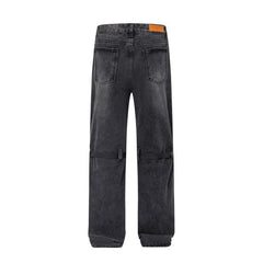 American Mens Jeans Vintage Water Mill Nostalgic Tooling Jeans