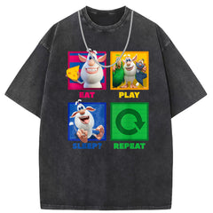 Men T Shirts Old vintage crew neck short sleeve t-shirt