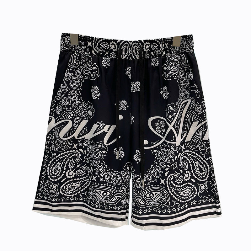 East Coast Shorts Summer Casual Digital Print Men's Shorts Beach Shorts