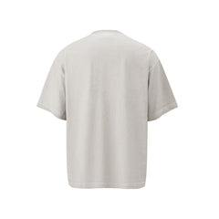 80s Casual Classics Shirts Vintage Washed Alphabet Short Sleeve Loose Short Sleeve T-Shirt