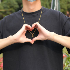 Jewelry Hip Hop Creative Jesus Pieces Alphabet Pieces Dogs Tags Crosses