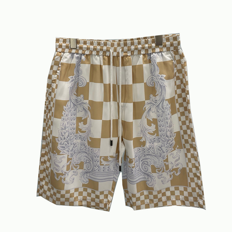East Coast Shorts Summer Digital Print Men's Beach Shorts