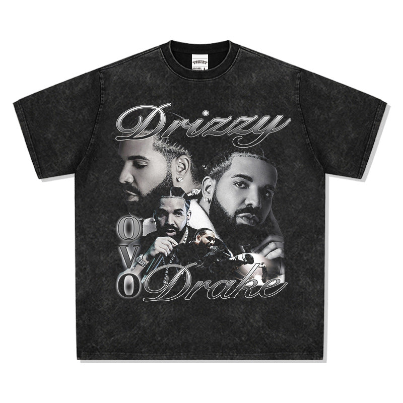 Drake T Shirts Hip Hop Loose T Shirts