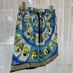 East Coast Shorts Summer Casual Digital Print Men's Shorts Beach Shorts
