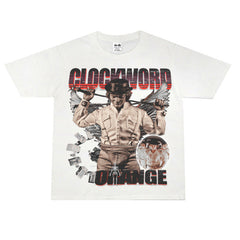 Film Star T Shirt Loose American Retro Street Cotton Crew Neck Personality T-shirt Men and Women