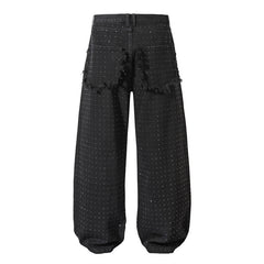 American Mens Jeans Washed Straight Pants