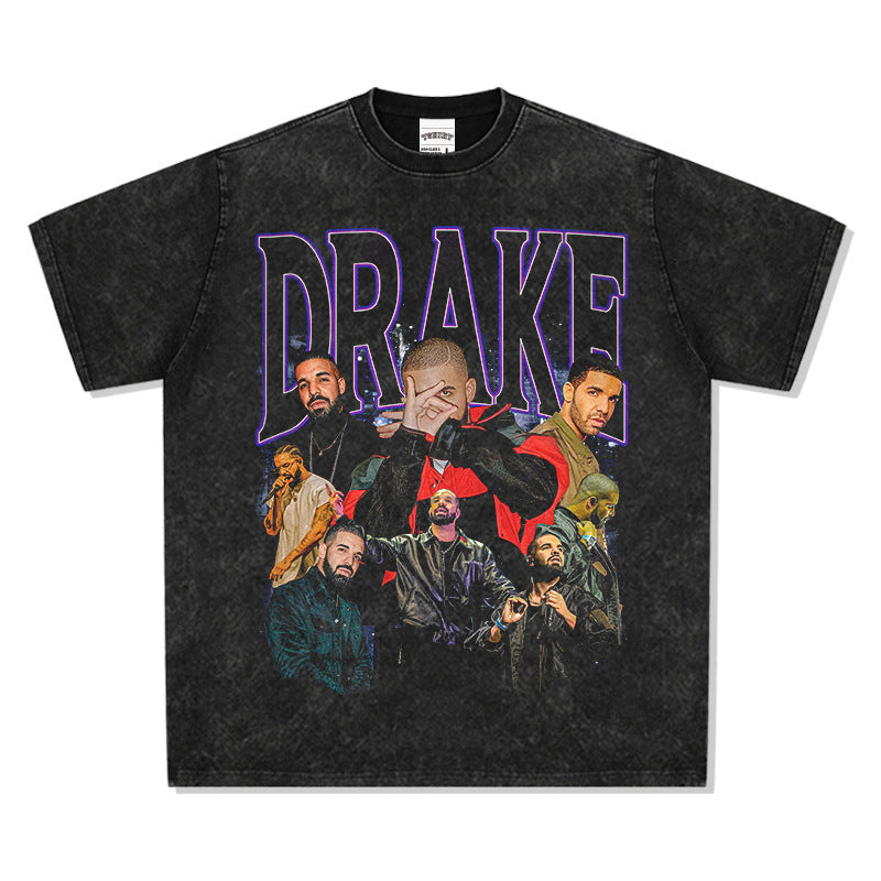 Drake T Shirts Hip Hop Loose T Shirts