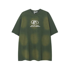 Camisas Vintage Hombre Vintage Short Sleeve T-Shirt oversize